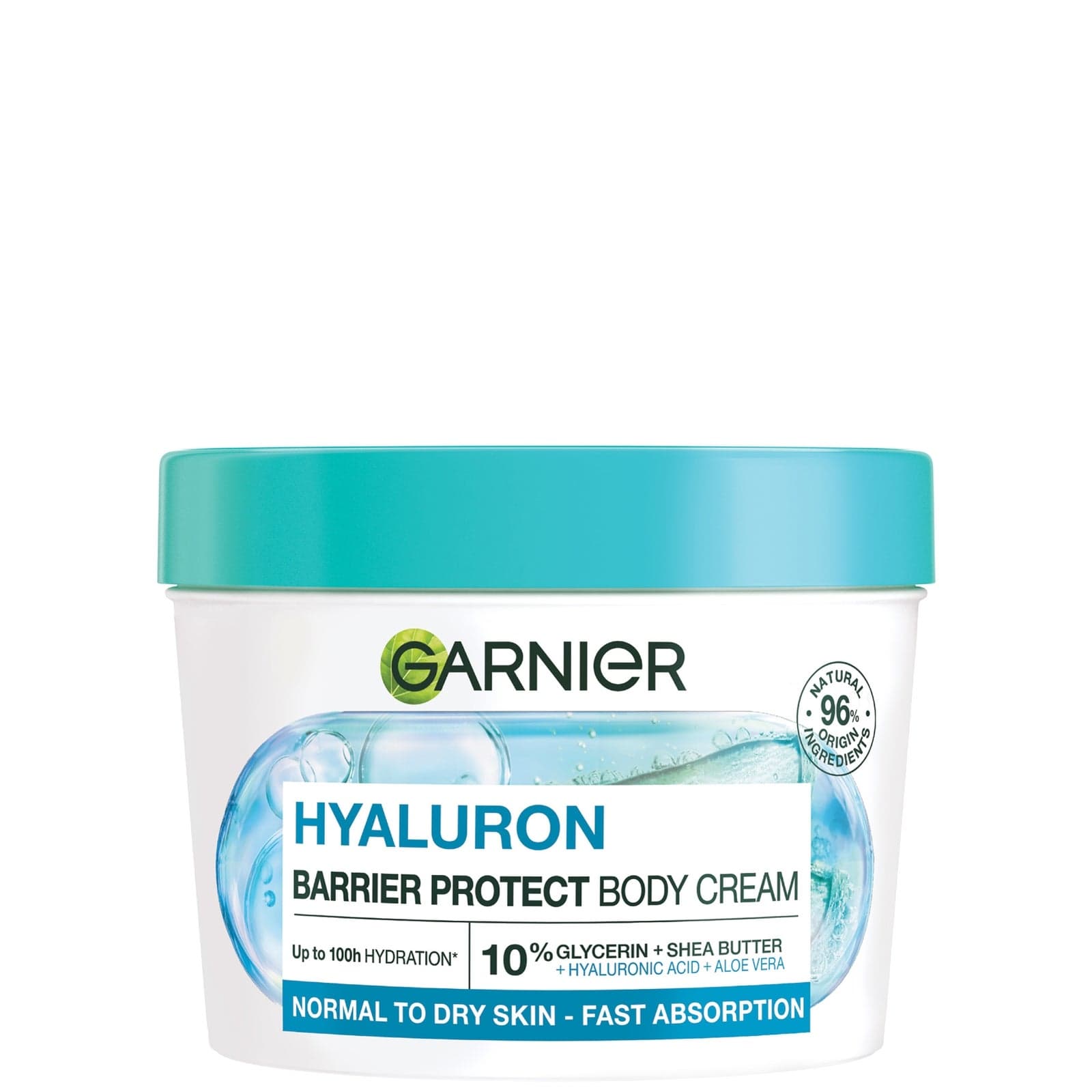 Garnier Body Superfood, Feuchtigkeitsspendende und Beruhigende Körpercreme, Aloe Vera und Magnesium 380 ml