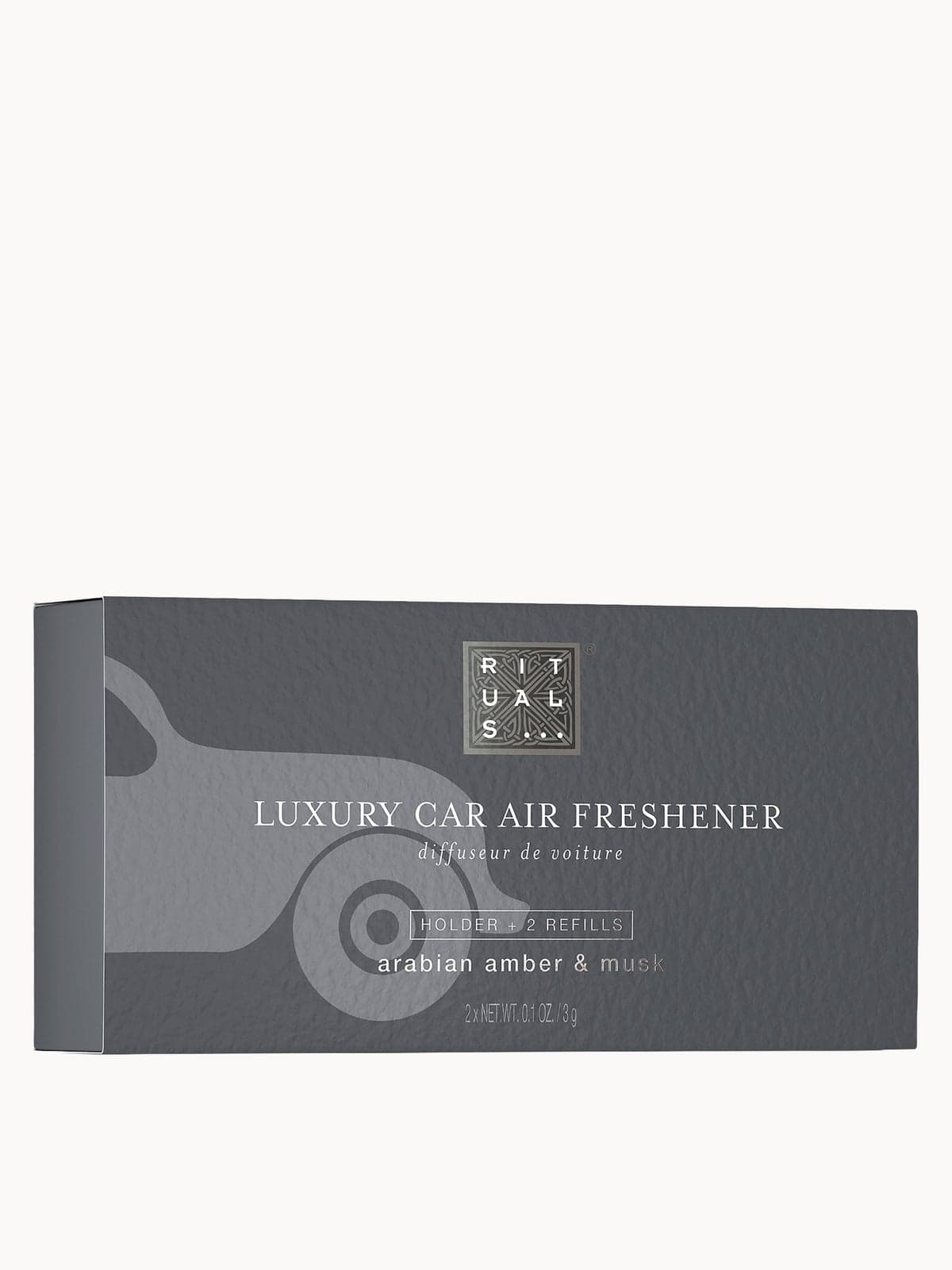 RITUALS Homme Collection Men's Aromatic Amber & Musk Car Air Freshener 2x3 g