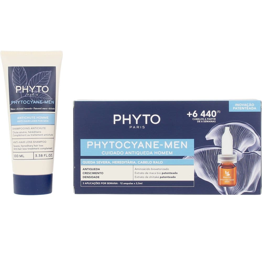 Phytocyane Men Anti-haarausfall + Shampoo Set 2 Stk 2 pz