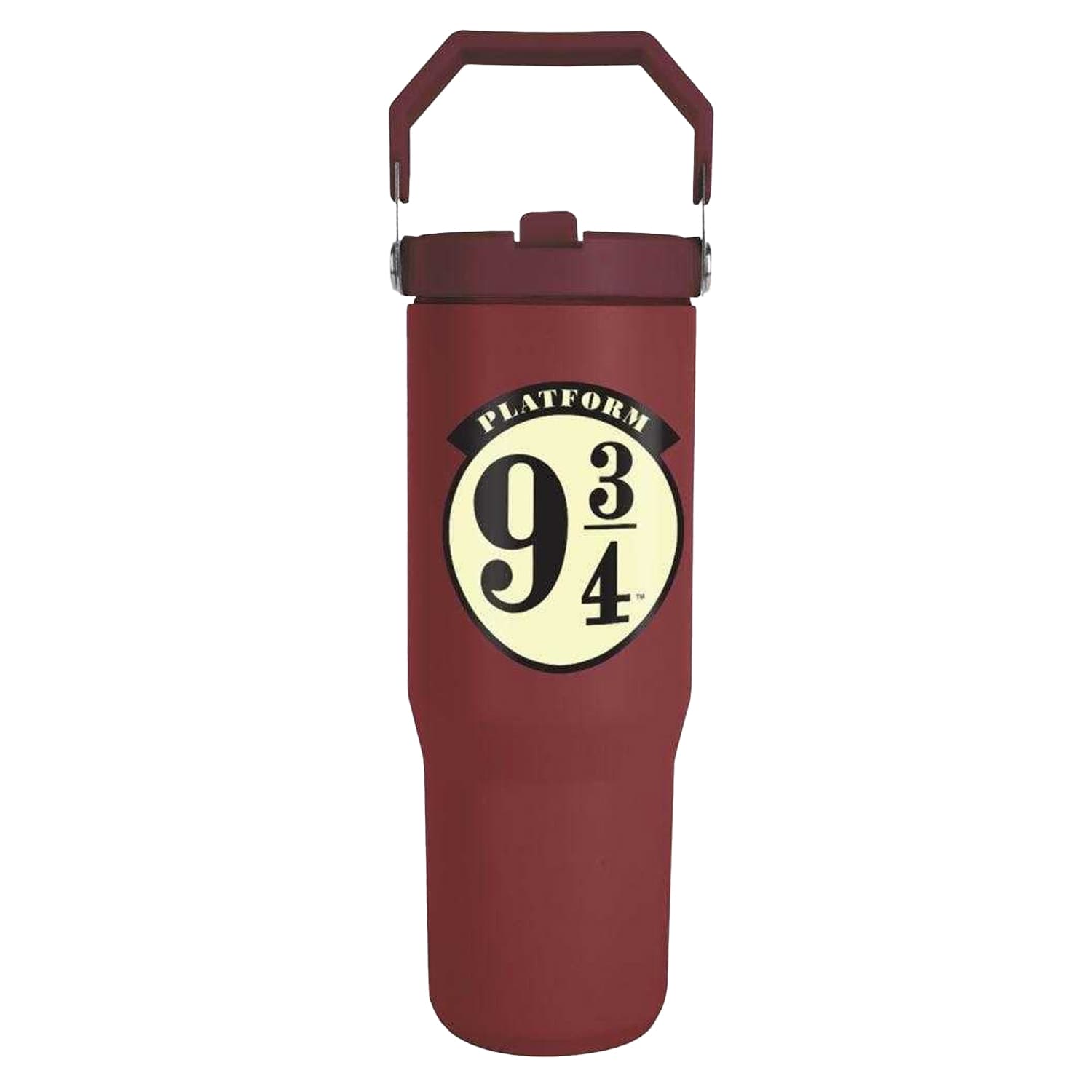 Harry Potter - Trinkbecher, Bahnsteig 9 3/4, 880 ml (Weinrot/Weiß/Schwarz)