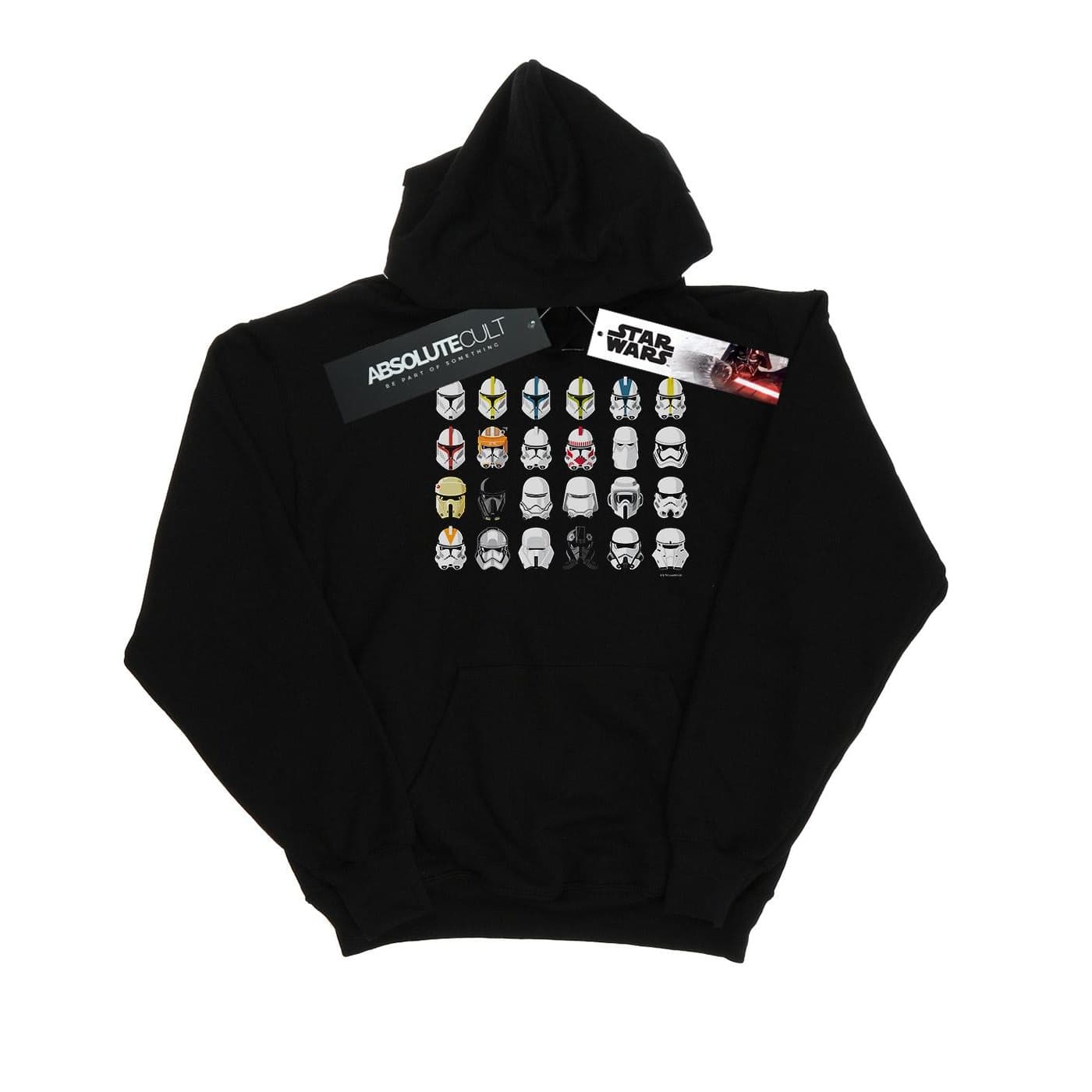 Star Wars - "Troopers" Kapuzenpullover für Herren (Schwarz)