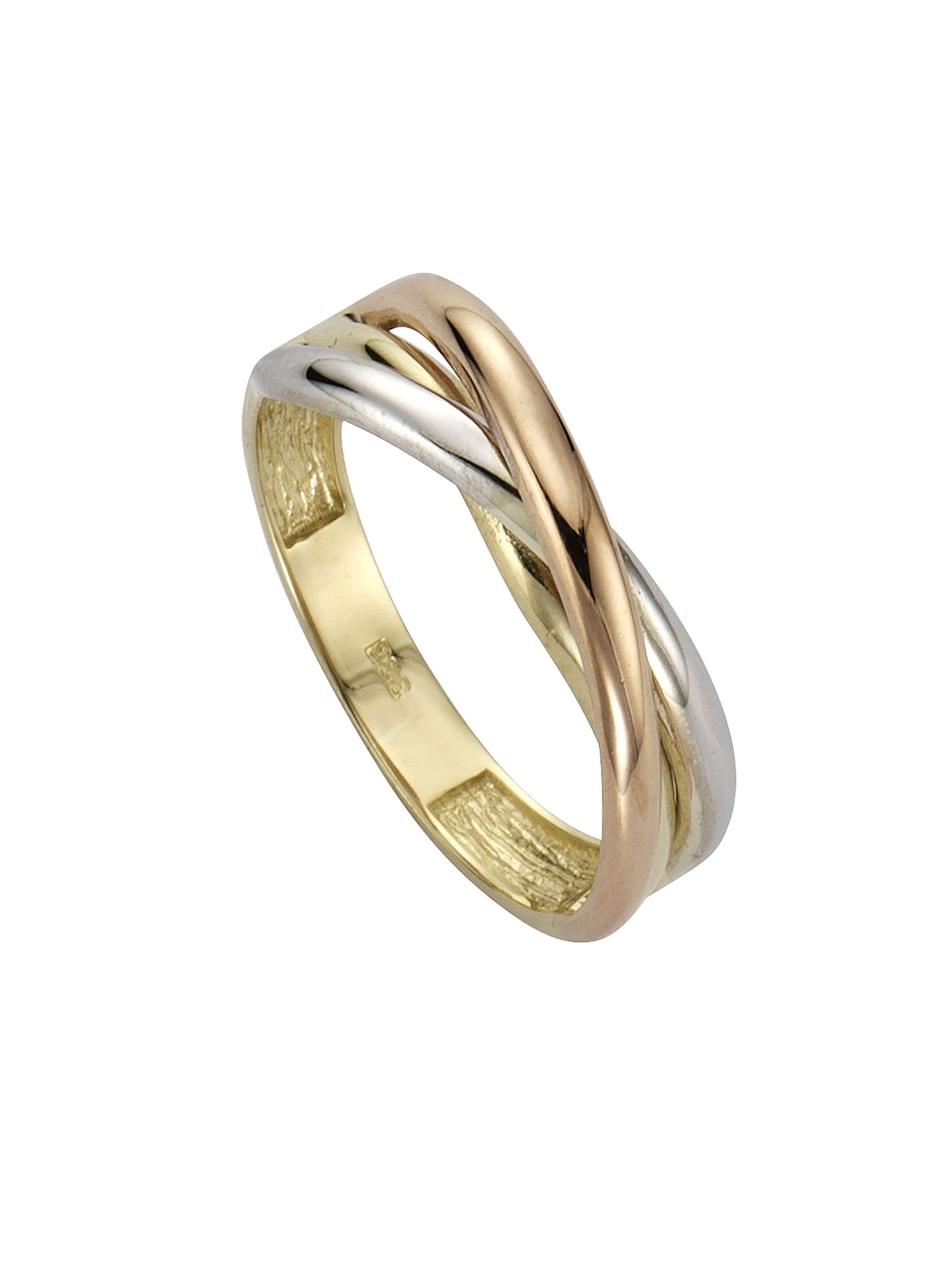 Fascination by Ellen K. Ring Gold 333 dreifarbig
