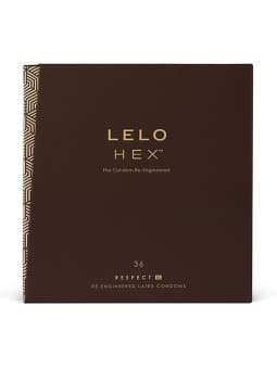 Lelo Hex Condoms Respect Xl 36 Pack