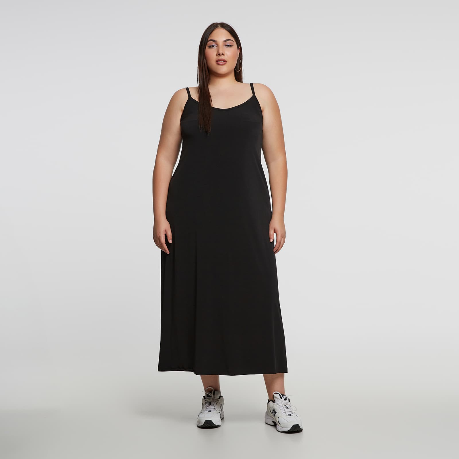 Basic super jersey tank dress
