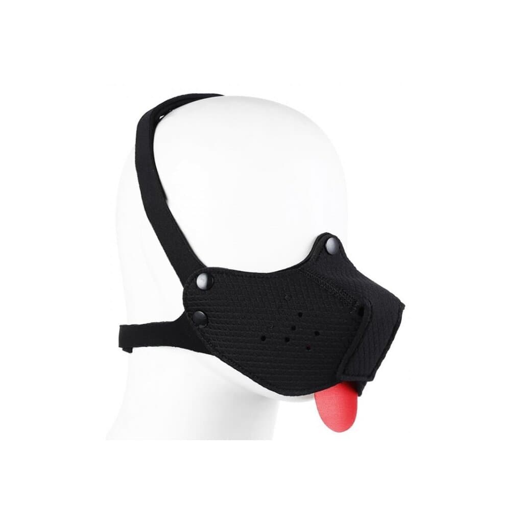 Kinky Puppy Dog Mouth Gag Noir