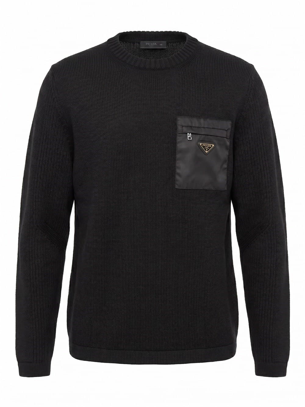 Prada Sweater With Re-Nylon Detail