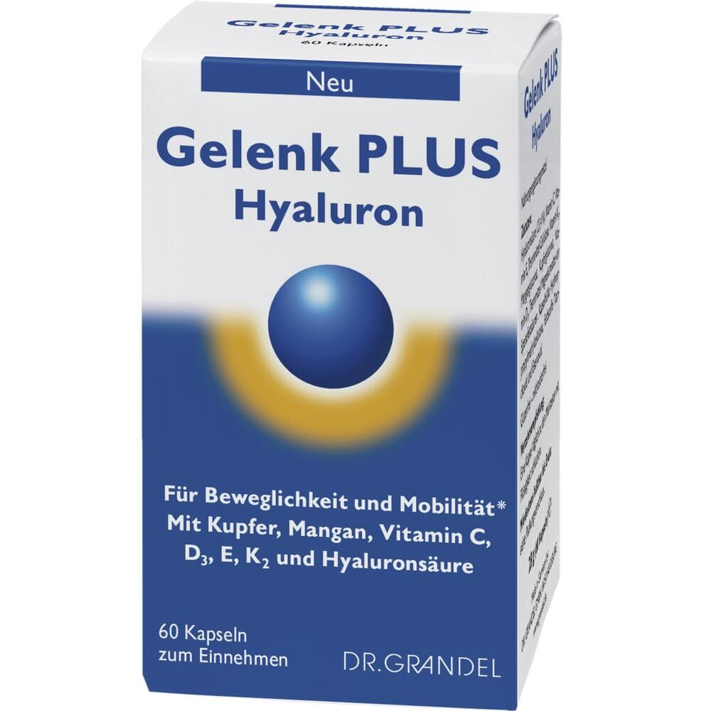 Dr. Grandel Gelenk plus Hyaluron Für Beweglichkeit und Mobilität