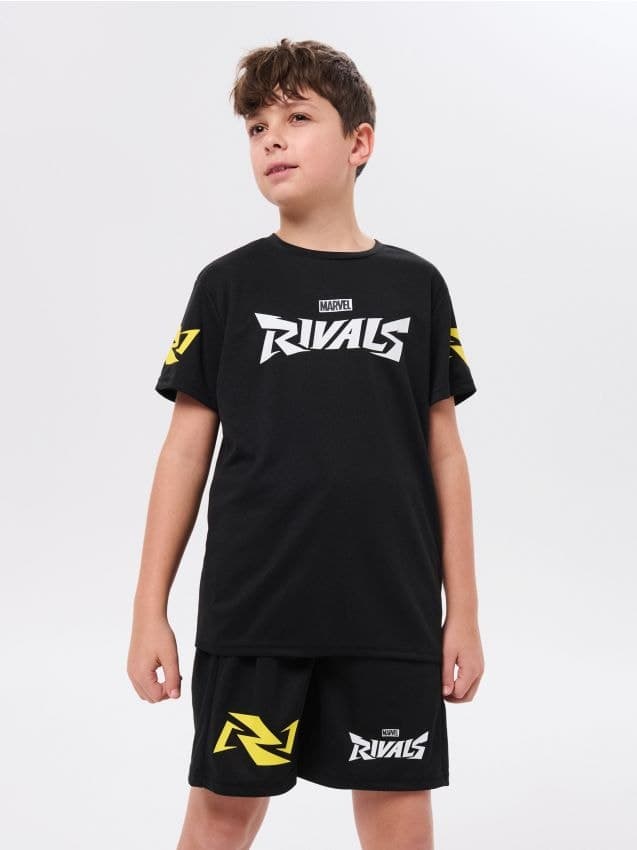 Sinsay - Sport-Set Marvel Rivals - Schwarz