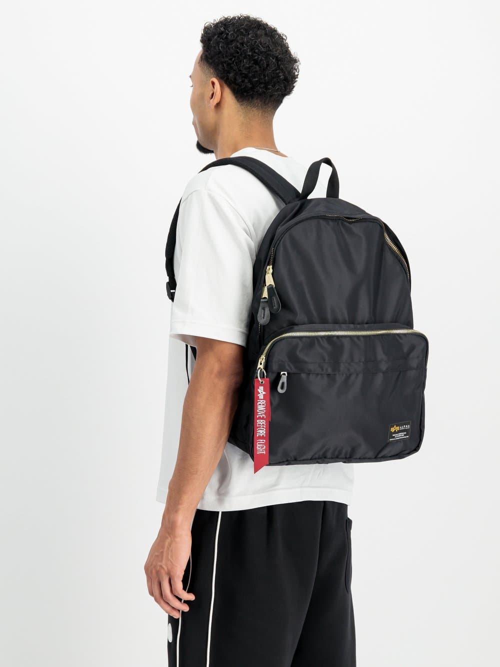 Alpha Industries Rucksack Herren schwarz, ONE SIZE