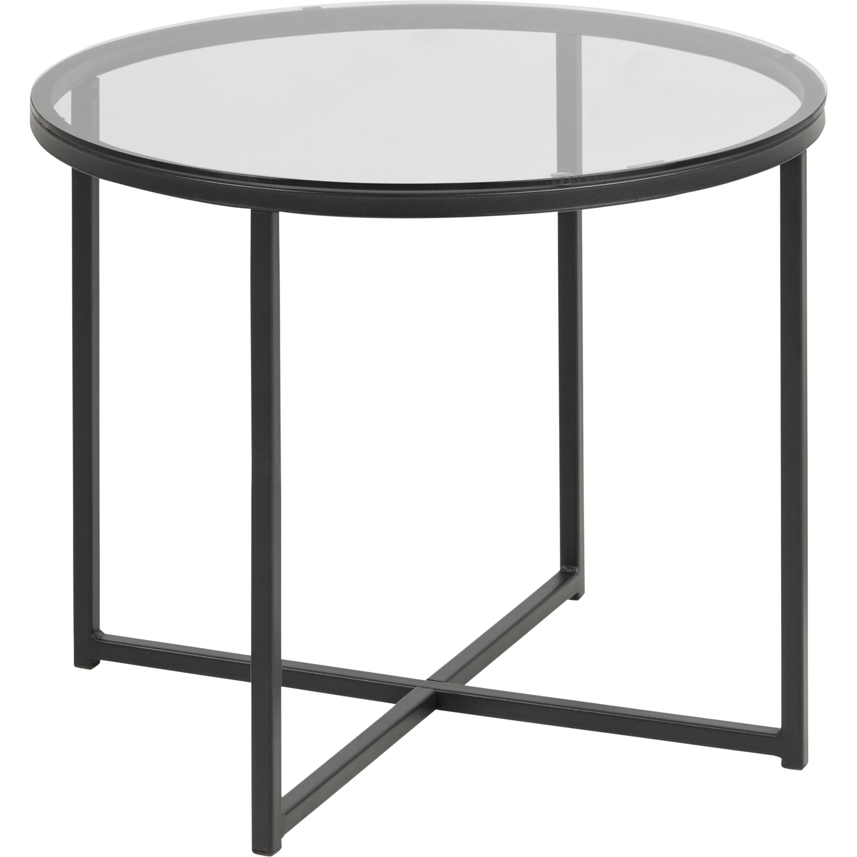 AC Design, Couchtisch + Beistelltisch, Cross (55 x 55 x 45 cm)