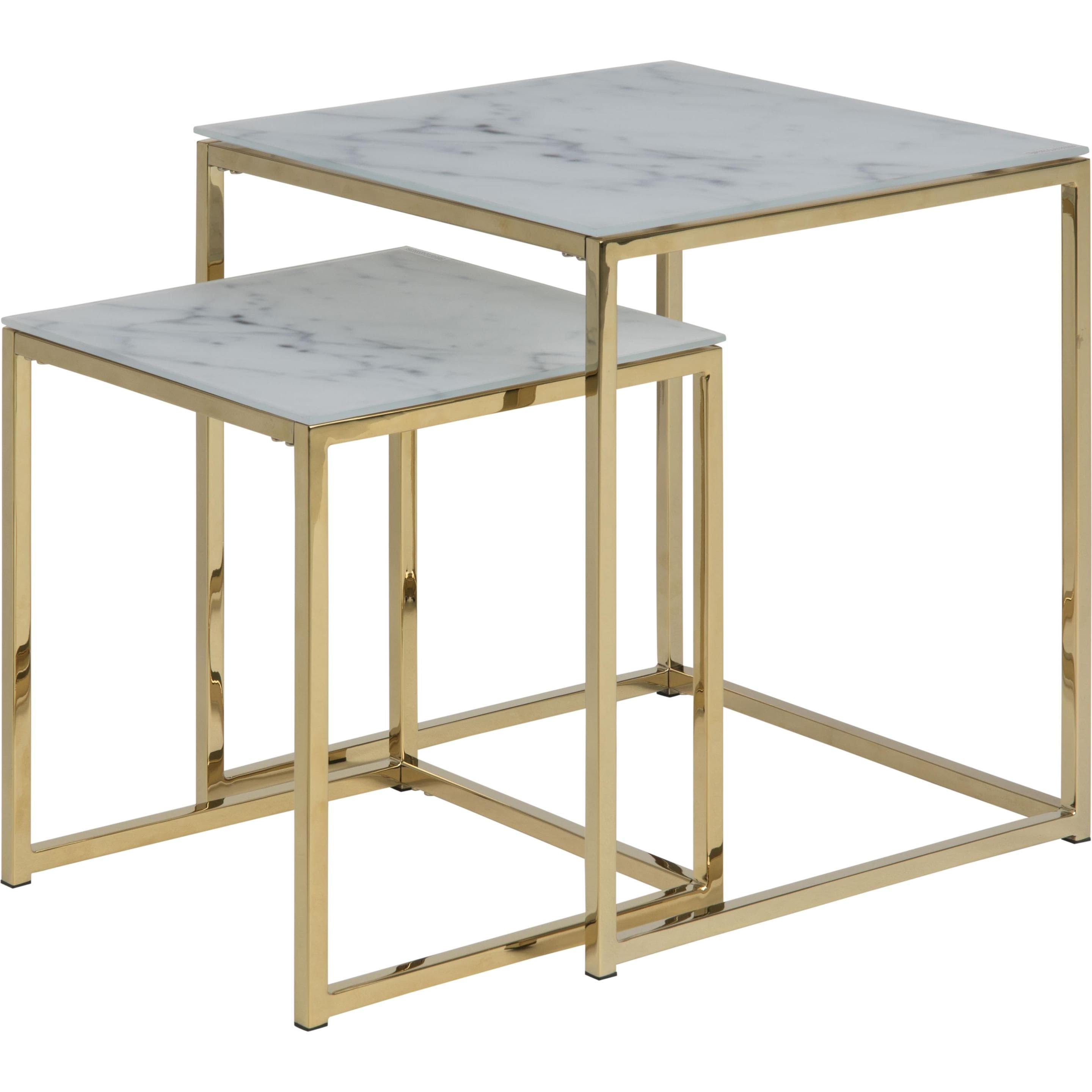 AC Design, Couchtisch + Beistelltisch, Alisma (45 x 45 x 50 cm)