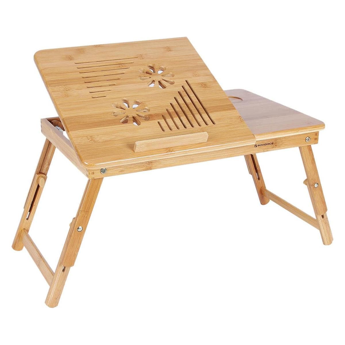 Songmics Laptop Desk, Notebook Ständer, Braun