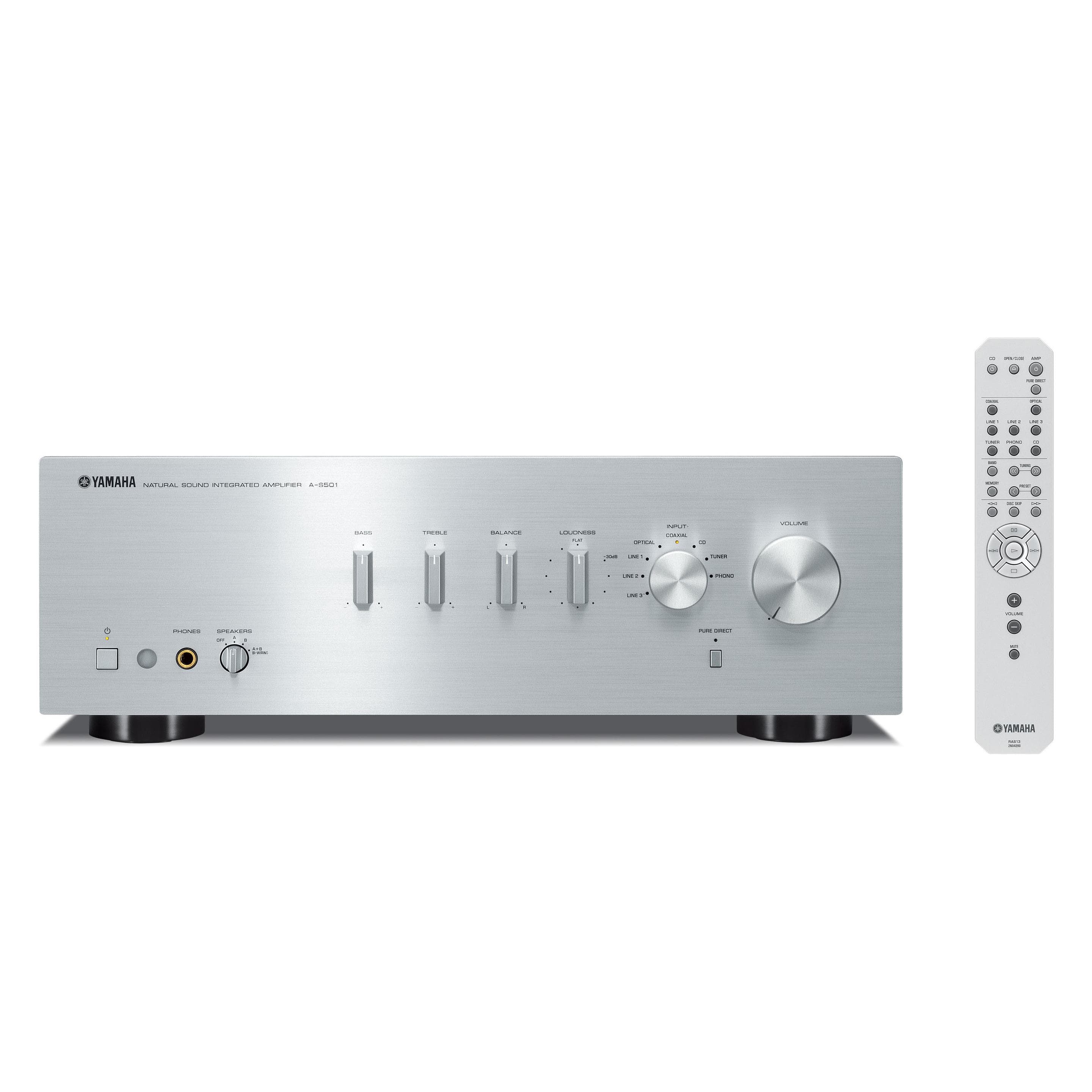 Yamaha A-S501 (Verstärker), Stereoverstärker, Silber