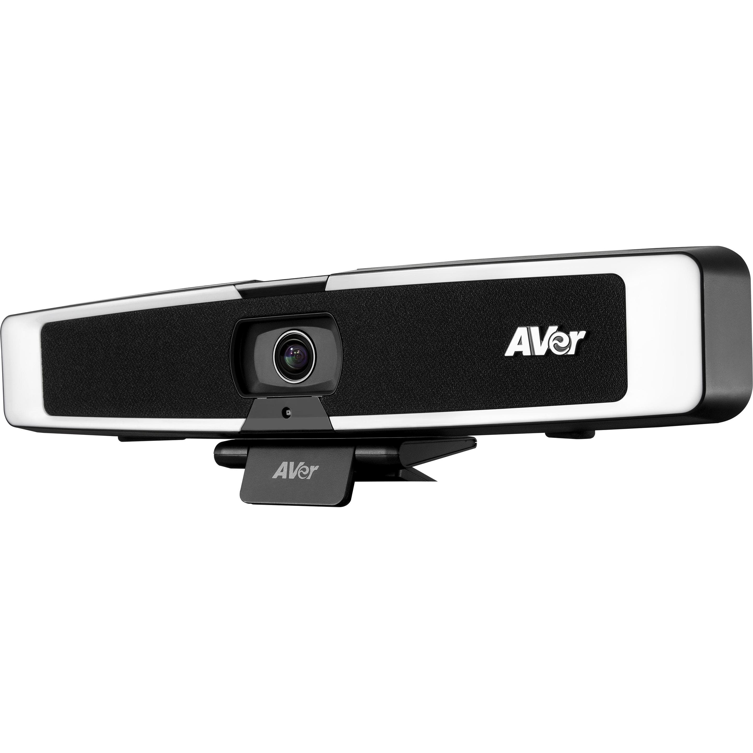 AVer VB130 Collaboration Bar 4K 60 fps, Konferenzgerät, Schwarz, Weiss