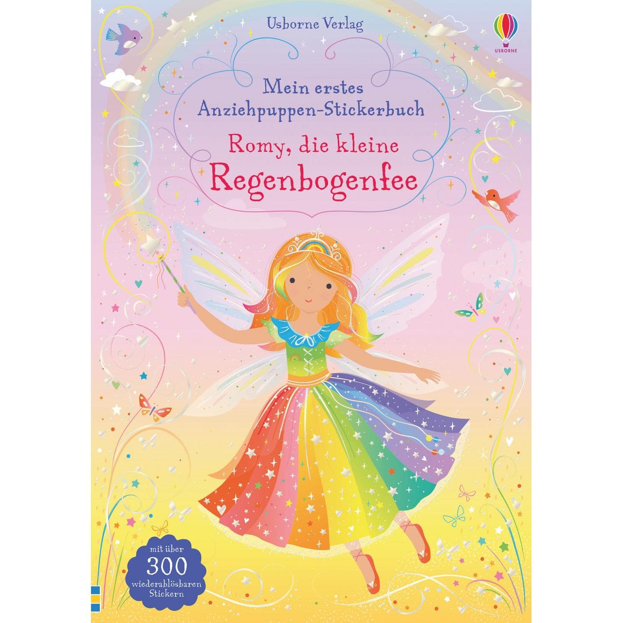 Usborne Publishing, Sticker, Romy, die kleine Regenbogenfee (300 Sticker)
