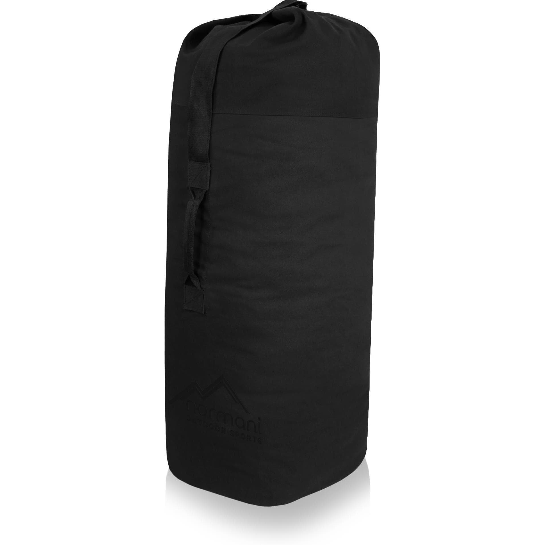 Normani, Unisex, Tasche, US Canvas-Seesack 140 l Classic Sea III, Schwarz, (140 l)