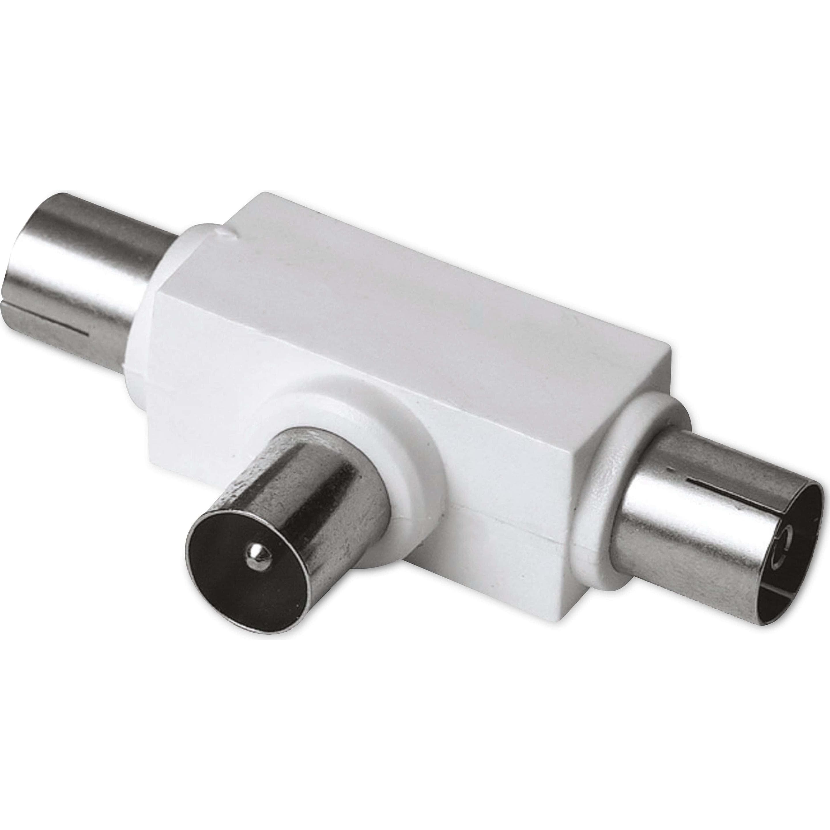 Hama Antennen-Verteiler Koax-Stecker 2 (Verteiler und Abzweiger), Antennenkabel