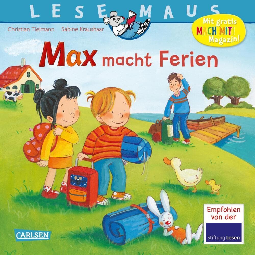 LESEMAUS 113: Max macht Ferien, Kinderbücher von Christian Tielmann