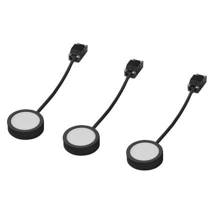 Ledvance, Deckenleuchte, Undercabinet Spot Puck 65mm 3 x 3W 830 Black LED-Unterbauleuchte 3.0