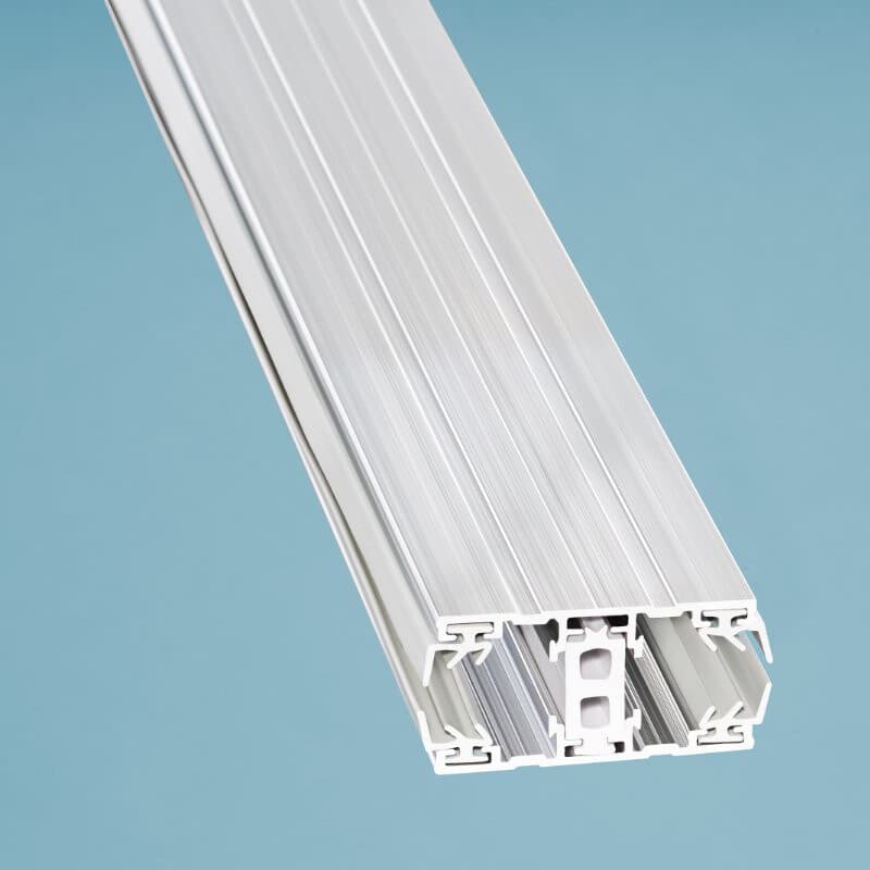 Thermo Mittel Verlegeprofil Aluminium | Breite 60 mm | für 16 mm Stegplatten