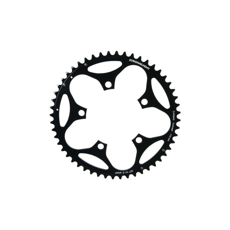 Stronglight Kettenblatt Schwarz Lochk Reis 110Mm 52 Z