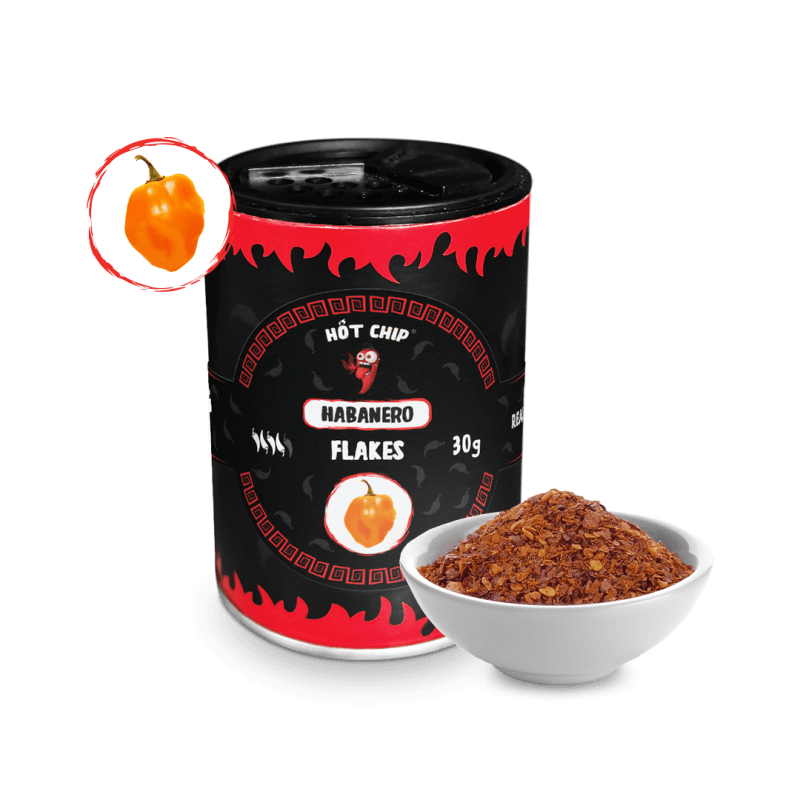 Habanero chili flocken 30 g