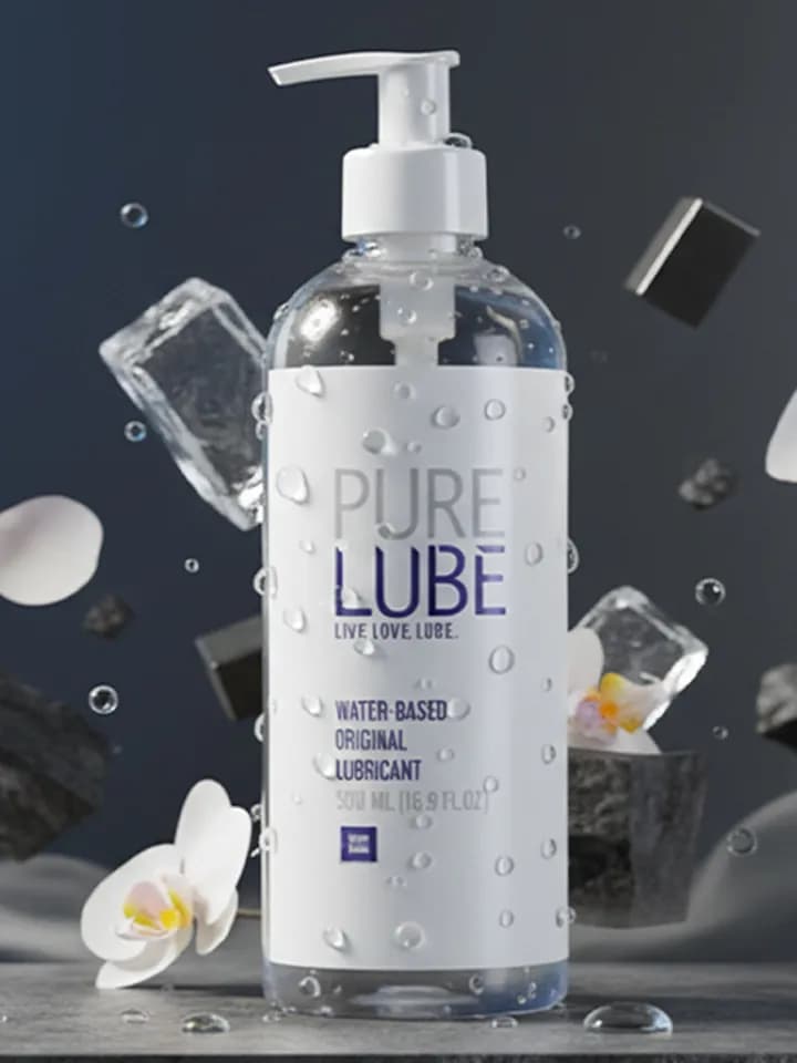 Pure Lube Anal Gleitgel mit Pumpe 500 ml