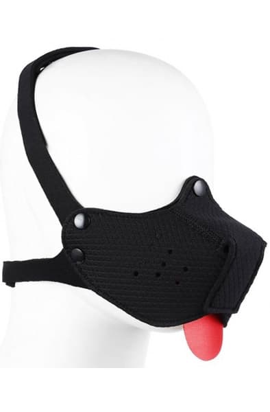 Neoprene Puppy Schwarze Schnauze + Zunge