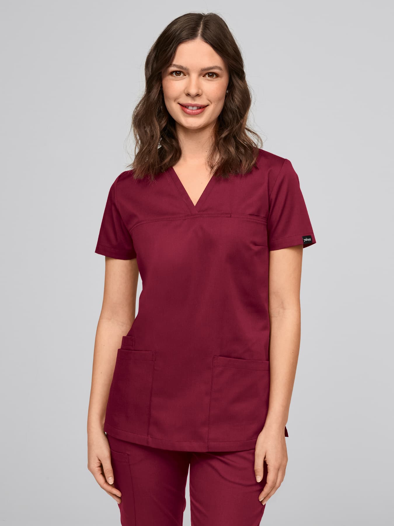 7days - Damen Stretchkasack BREDA Lyocell (TENCEL™) | bordeaux | L