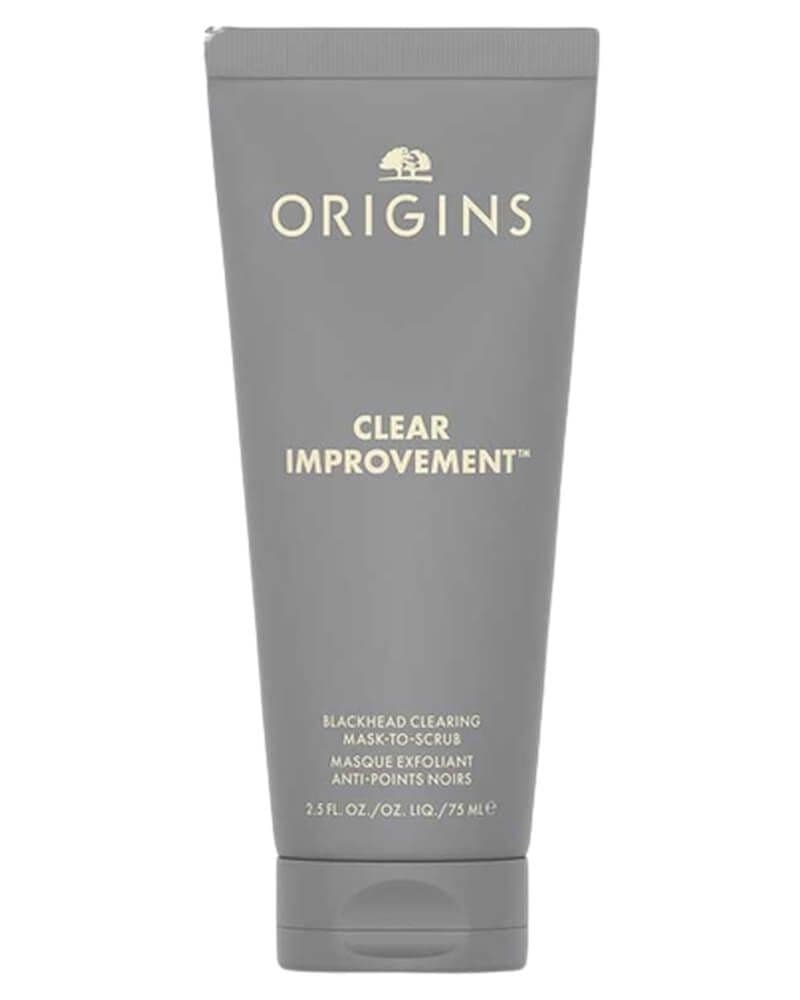 Origins Clear Improvement Blackhead Clearing Mask-To-Scrub 75 ml