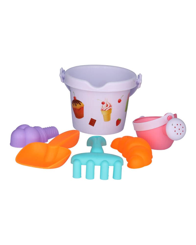 Excellent Houseware Sand Toys 6 pcs. Dessert Theme
