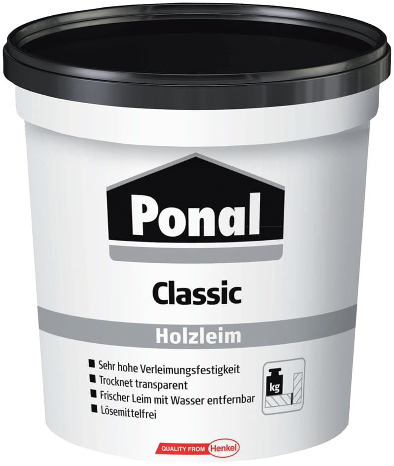 Ponal Holzleim Classic, lösemittelfrei, 120 g Flasche