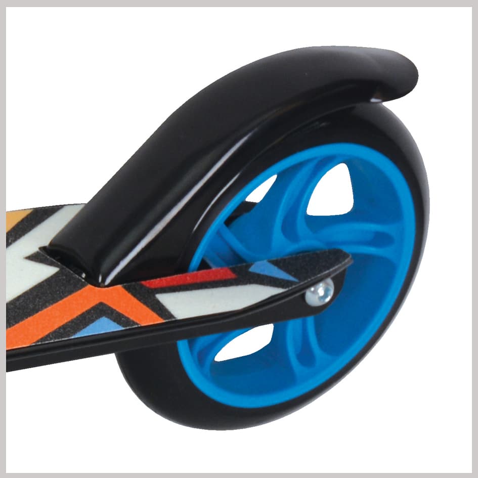 SCHILDKRÖT Junior-Tretroller City Scooter Runabout, blau