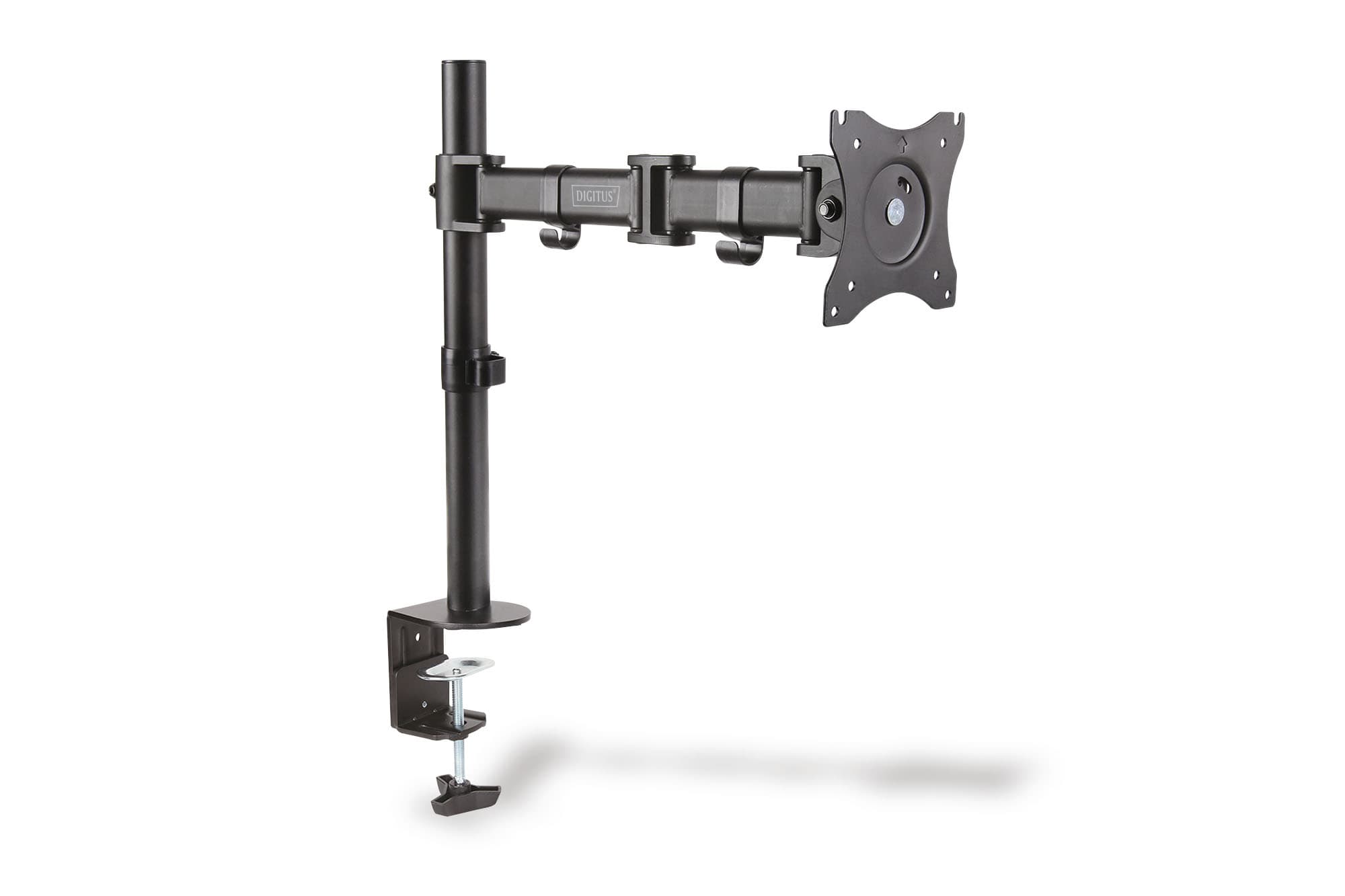 DIGITUS Monitorhalterung Single, mit Klemmfuß, bis 69 cm