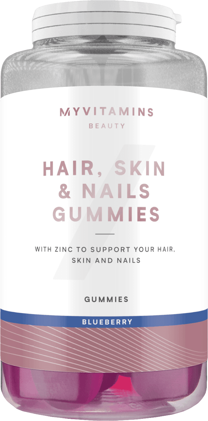 MyProtein MyVitamins Hair, Skin & Nails Gummies 60 Gummibärchen blueberry