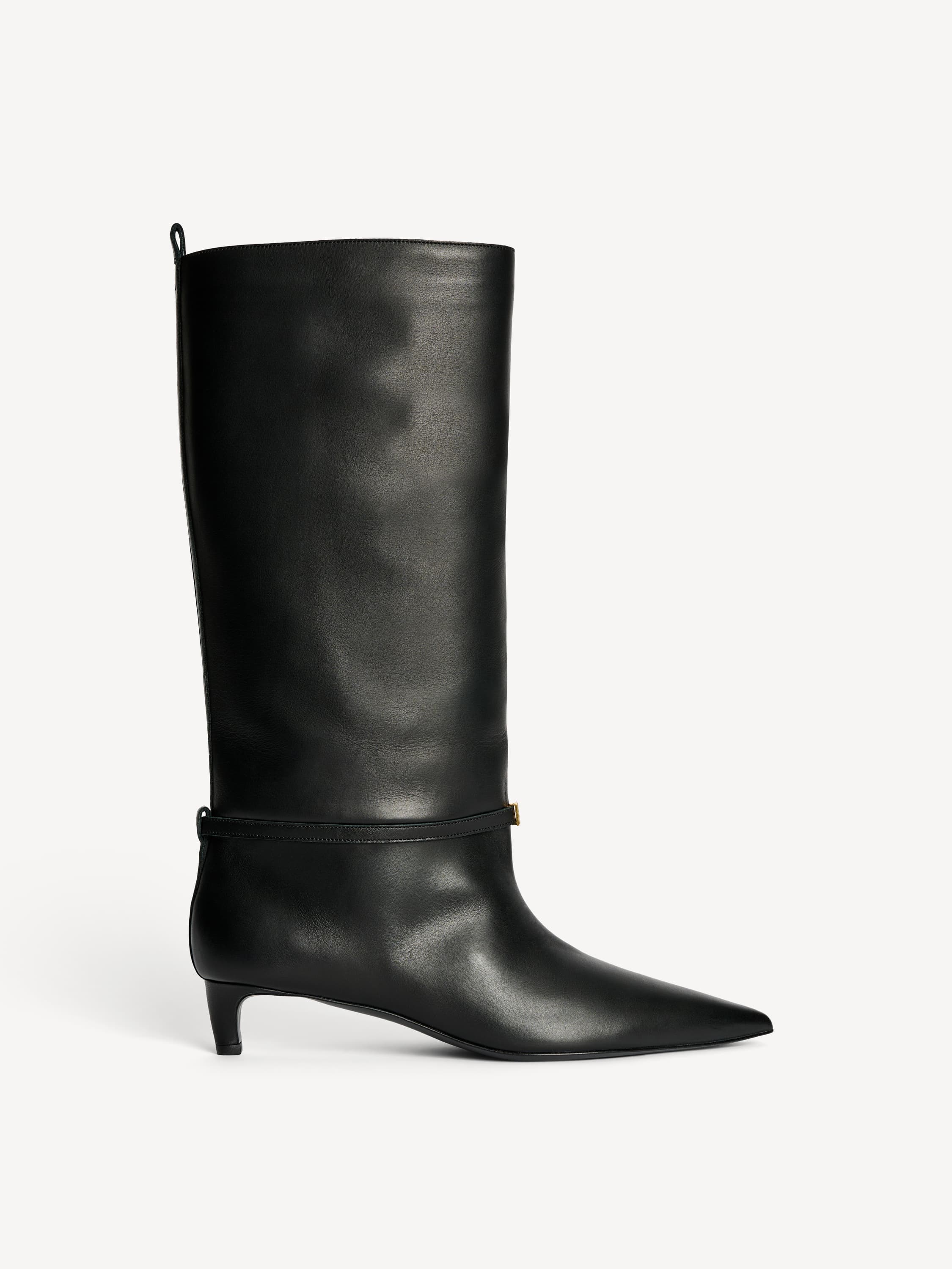 Ceras kniehohe Lederstiefel