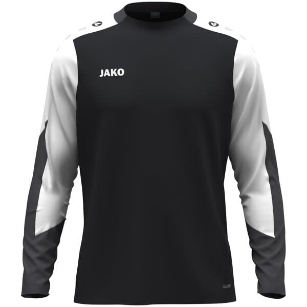 Jako Longsleeve Dynamic Kinder - schwarz/weiß/anthrazit - 140