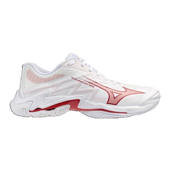 Mizuno Wave Lightning Elite Volleyballschuhe Damen - weiß/rot - 4