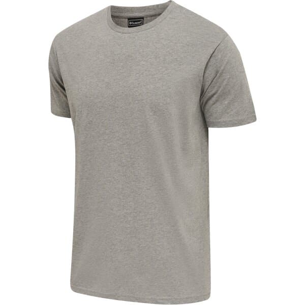 hummel Hmlred Basic T-Shirt S/S Herren - grey melange - 2XL