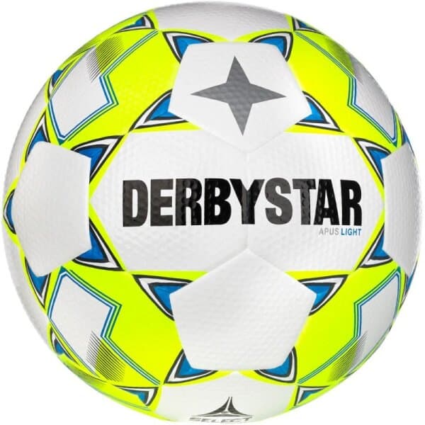 Derbystar Apus Light v24 Fußball Kinder - weiss/gelb/blau - 5