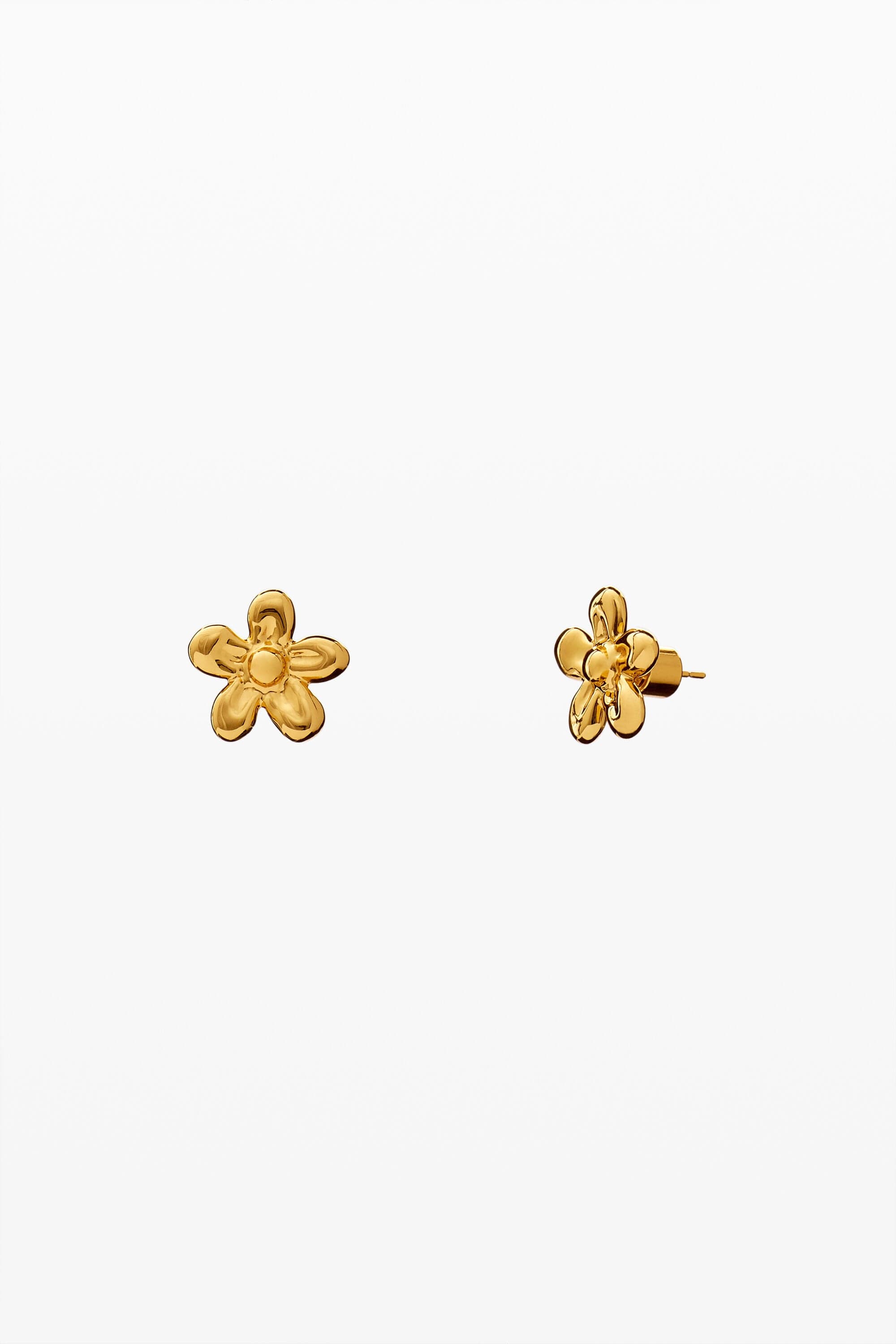 Desigual, Goldene blumenohrringe zalio, U