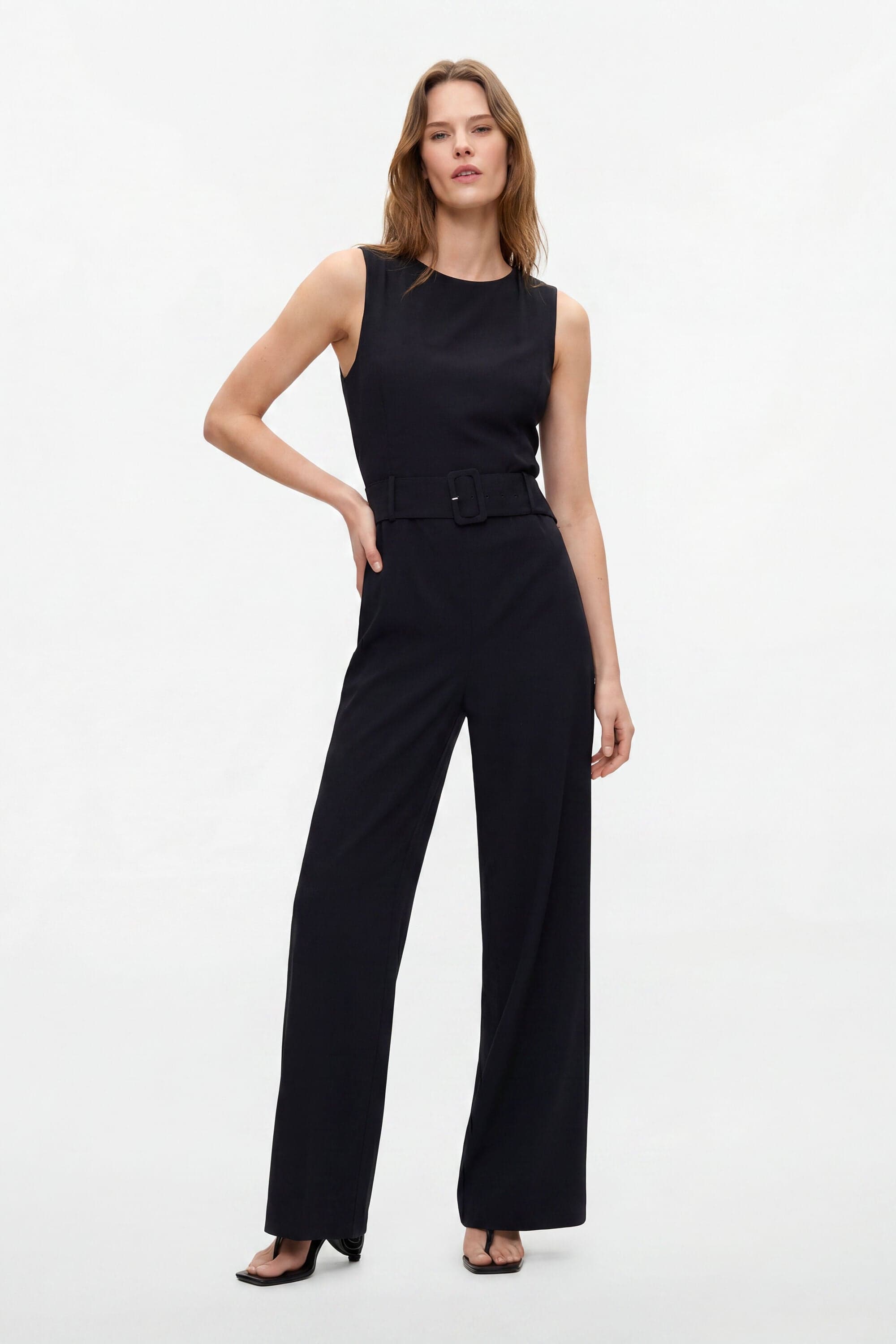 Desigual, Langer 2-in-1-Overall, Damen, Polyester, Schwarz, XS