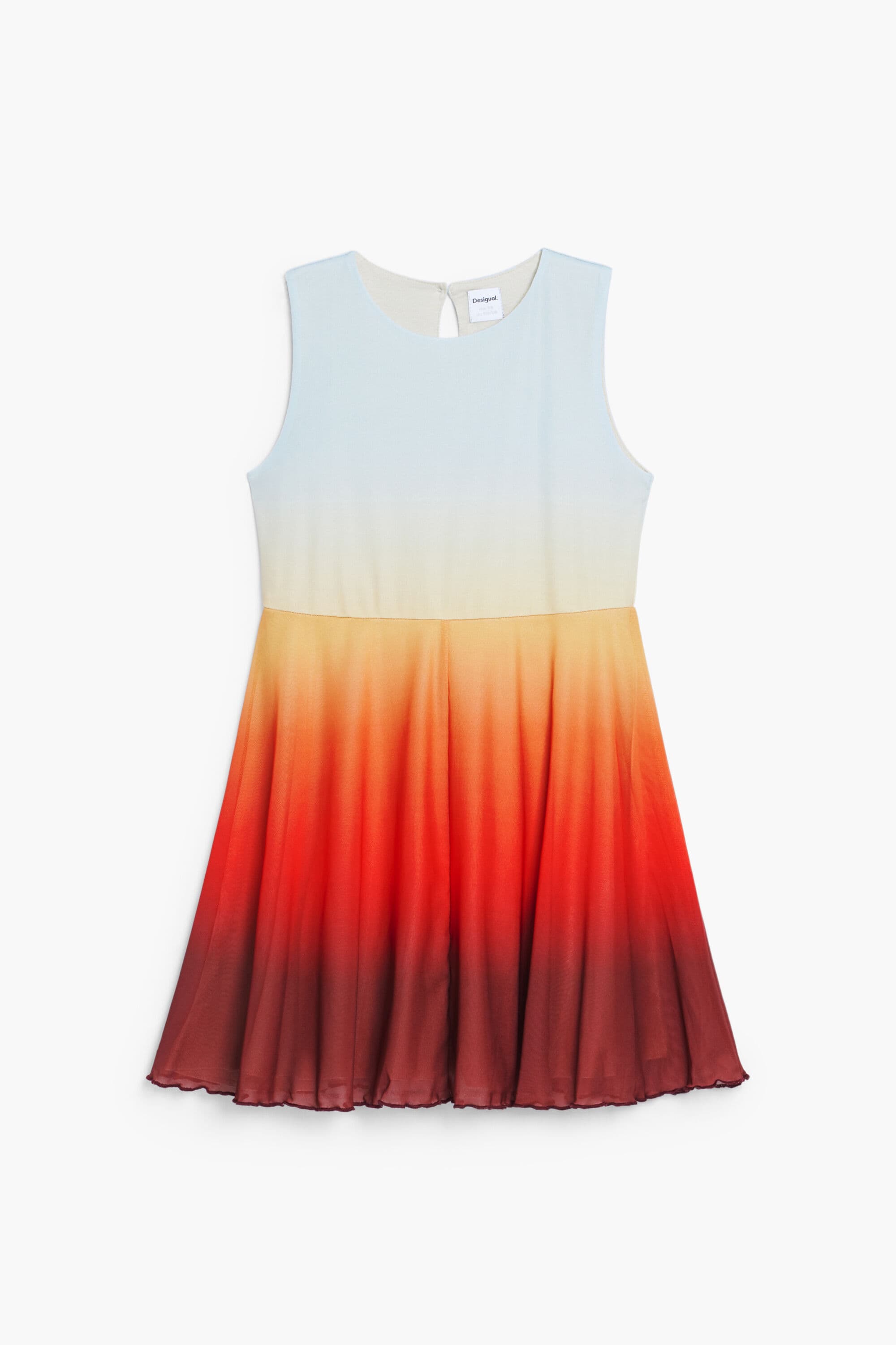 Desigual, Kurzes Kleid mit Farbverlauf, Polyester, 3/4
