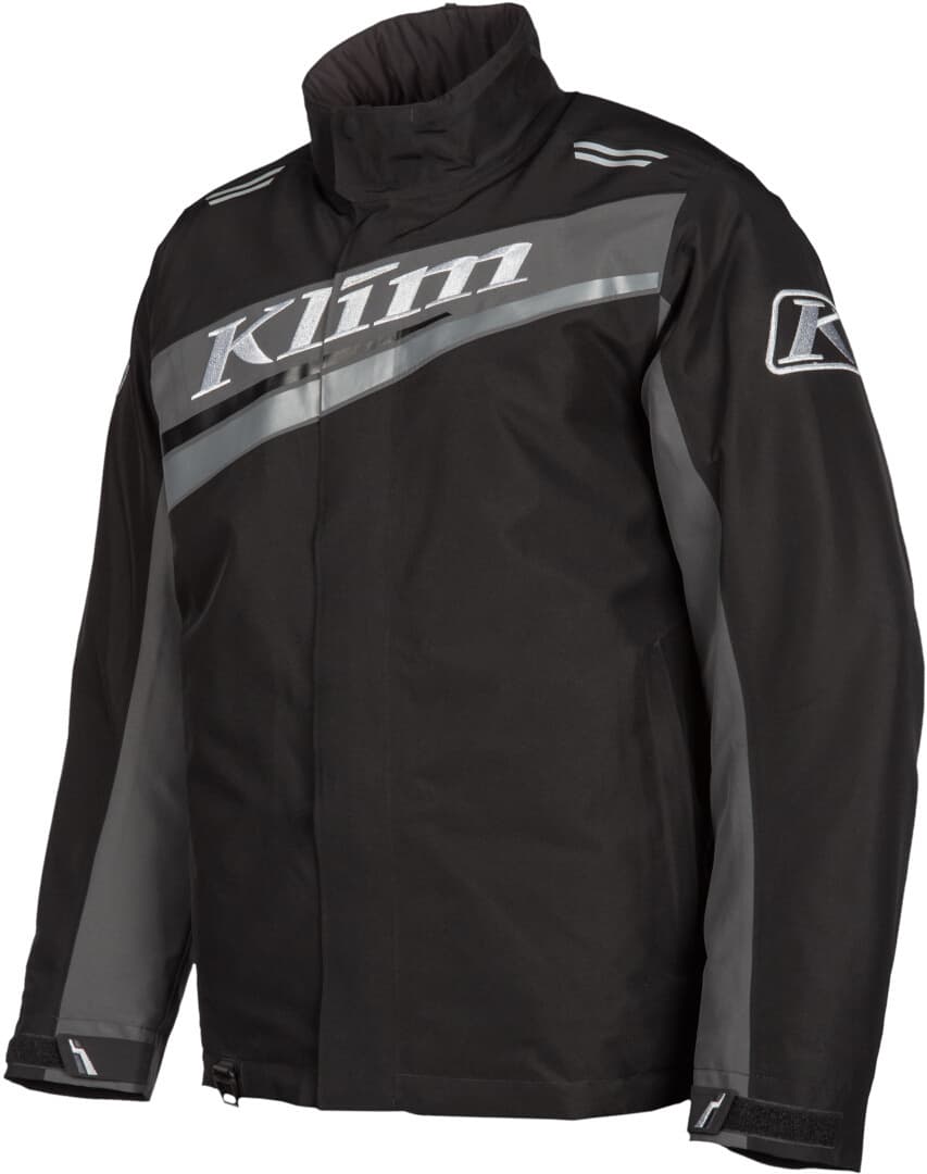 Klim Kaos Snowmobil Jacke, schwarz-grau, Größe S für Männer