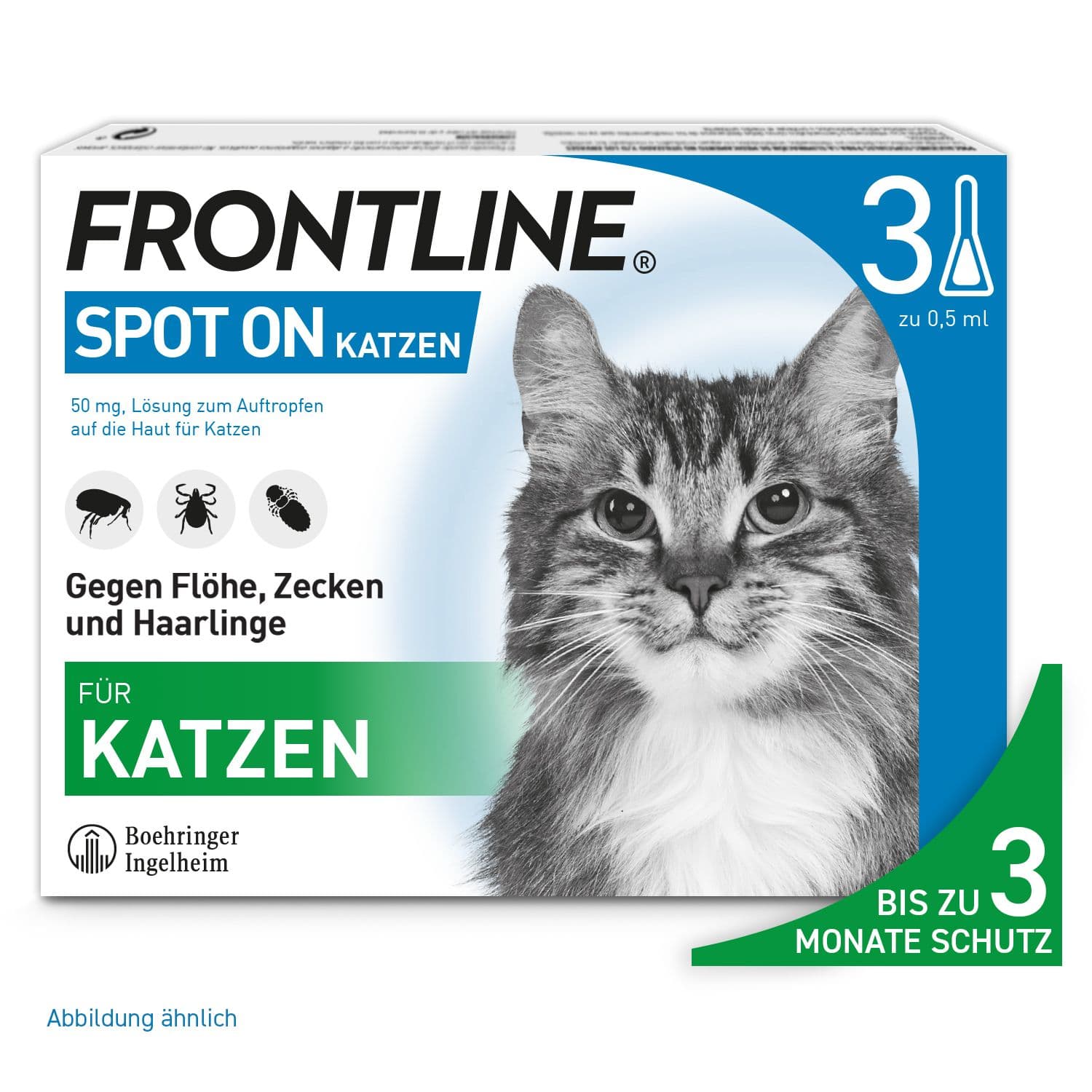 FRONTLINE Spot on K Lösung f.Katzen 3 St.