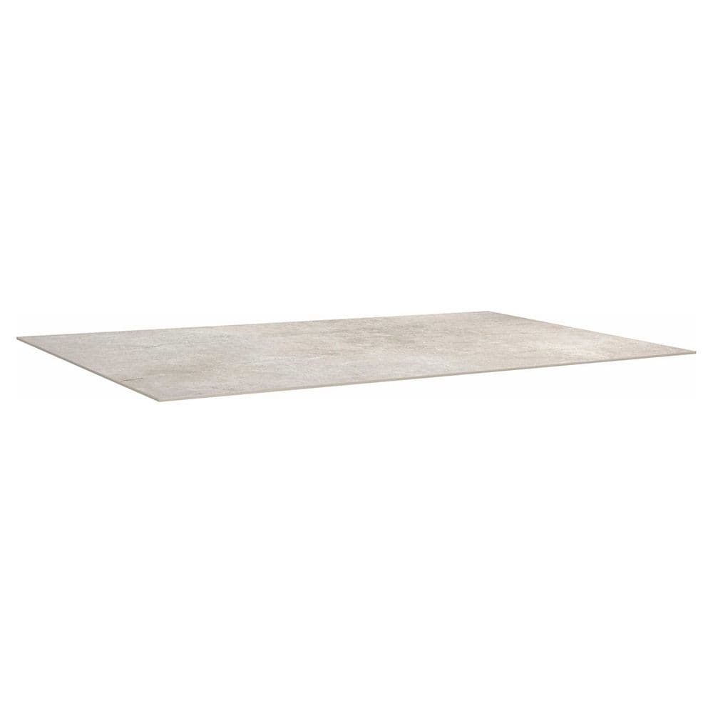 Stern Tischplatte Dekton 160x90 cm Dekor Lava hellgrau