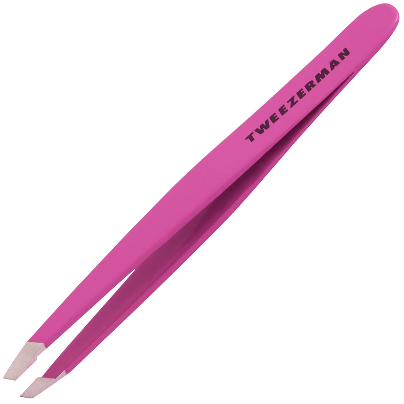 Tweezerman - Mini-Schrägpinzette - Neon-Pink