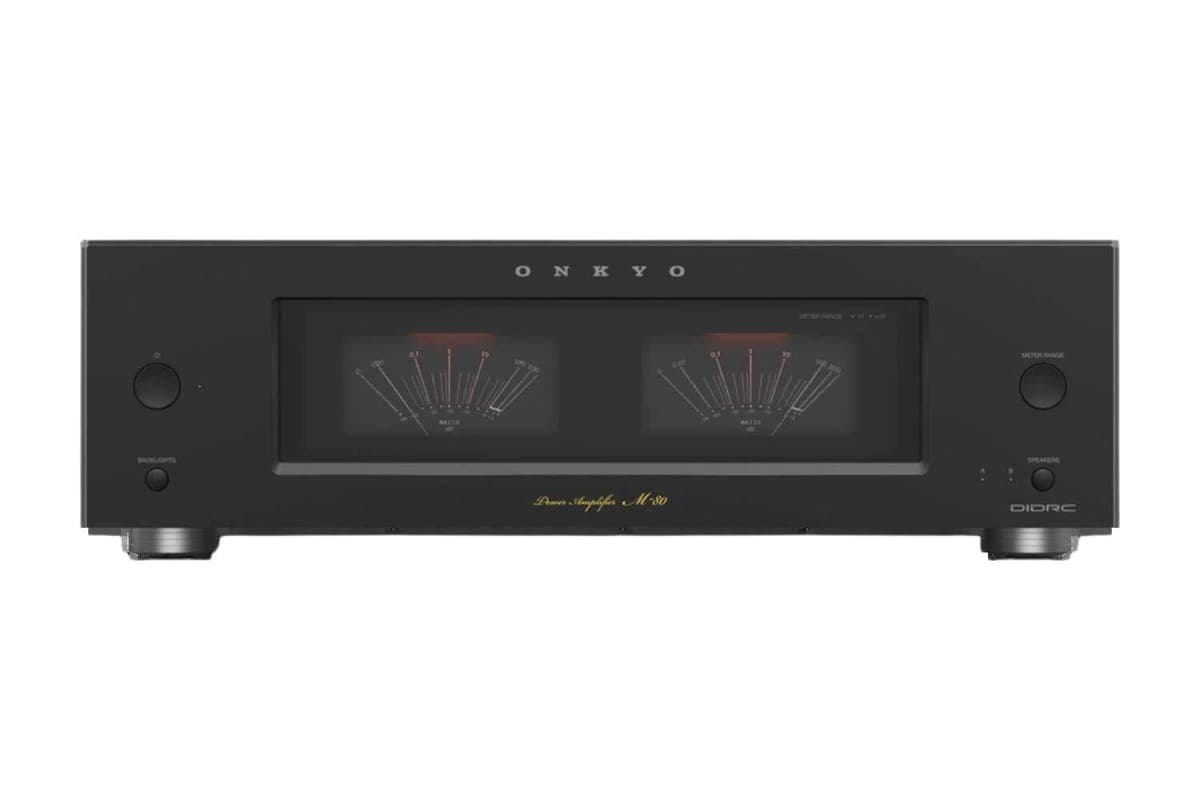 Onkyo M-80 Stereo Endstufe - schwarz