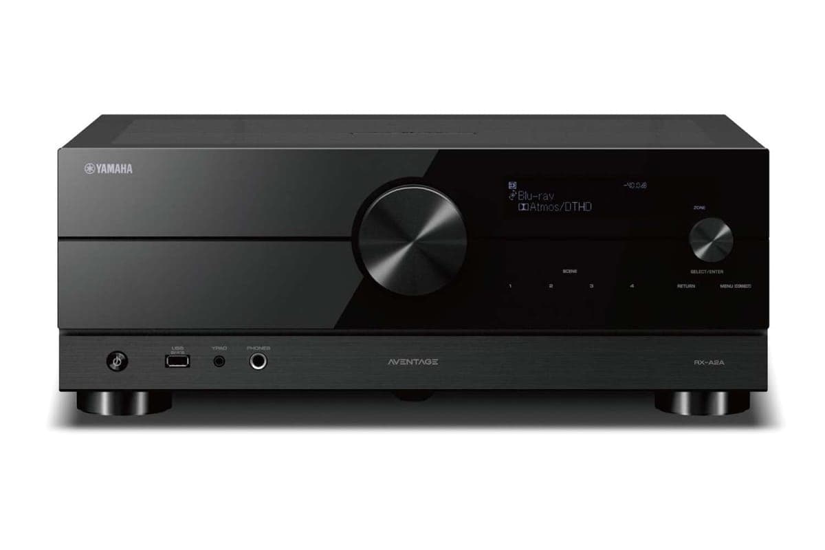 Yamaha AVENTAGE RX-A2A 7.2 Kanal AV-Receiver - HEIMKINORAUM Edition - Schwarz