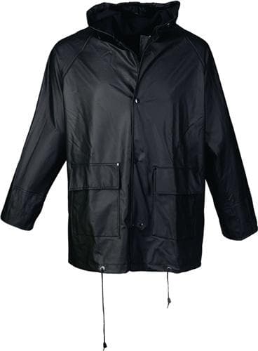 PU Regenschutz-Jacke Gr.S, schwarz ASATEX